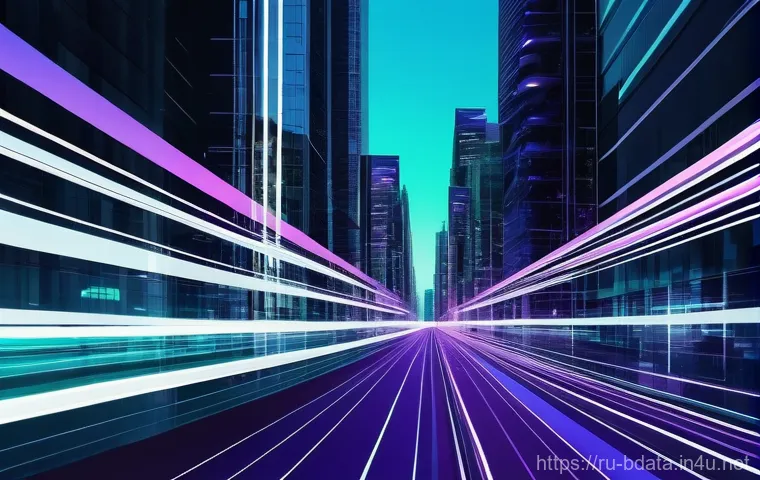 빅데이터 기술자의 협업 성공 사례 - **Prompt:** A dynamic and futuristic depiction of raw, chaotic digital data, represented by swirling...